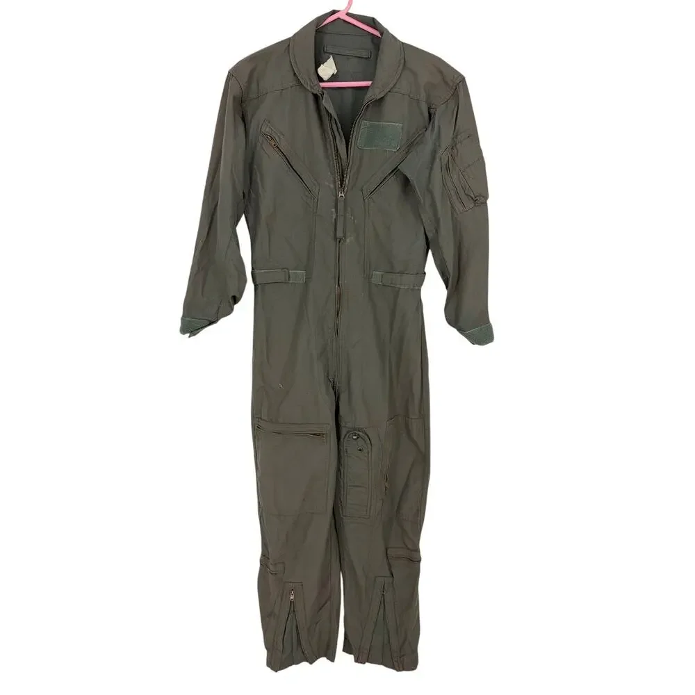 Union Made Vintage Flying Men's CWU-27P Fire Resistant Coveralls Size 38R - Picture 1 of 8